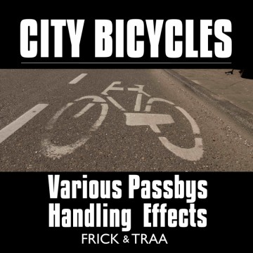 City bicycles   frick  traa   artwork album various